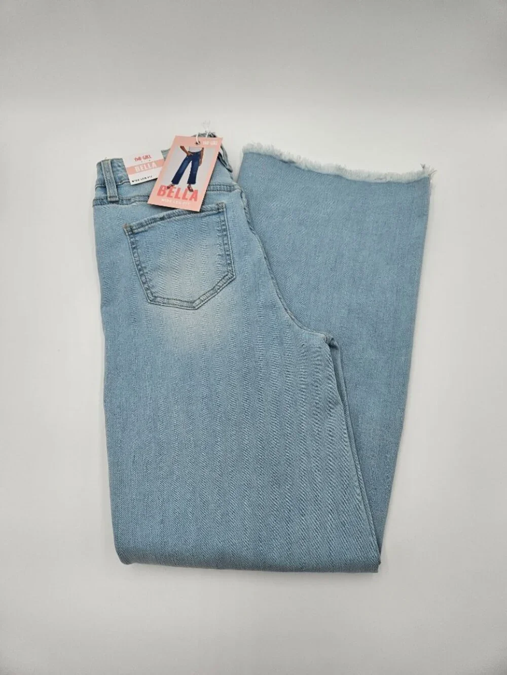 STEAL!!🔥NWT YMI Girls The Bella High Rise Wide Leg Jeans | Size 16 | Distressed